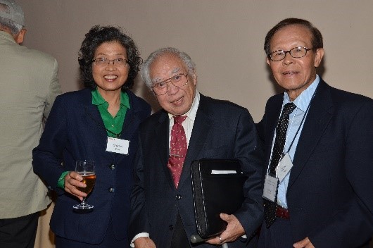 Shirley Cheng, Prof. Wu, and Chen Tsai